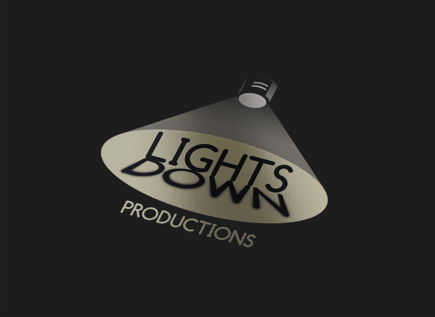 Lights Down Productions mockup