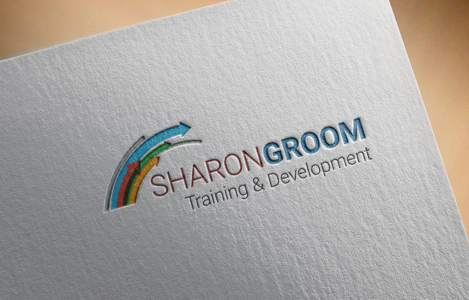 Sharon Groom Logo Mockup